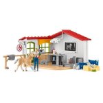 Coffret cabinet vétérinaire avec animaux schleich - gamme farm world - modèle 42502 Coffret cabinet vétérinaire avec animaux schleich - gamme farm world - modèle 42502