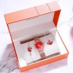 Coffret cadeau montre femme bracelet femme cygne - collier femme - bijoux femme cadeau st valentin anniversair ...