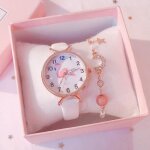 Coffret cadeau montre fille enfant ado amie - mignon montre bracelet jeune - cadeau nol