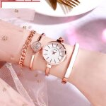 Coffret cadeau montre fille jeune ado - organgonfand - bracelet femme + montre  quartz - rose - etanche ...