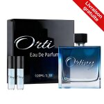 Coffret cadeau parfum homme ortiny terrablue parfum naturel id�al pour rendez - vous & r�unions