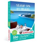 Coffret cadeau dakotabox - s�jour spa et d�lices - 1 nuit avec petit - d�jeuner 1 d�ner et 1 s�ance bien ...