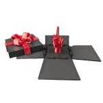 Coffret cadeau surprise - dr�le - doigt dhonneur - cadeau amusant - d�coration bureau - farce