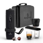 Coffret cafetiere portable handpresso auto set capsule ? machine expresso 12v voiture pour capsules nespresso ...