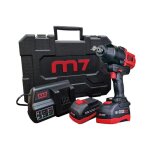 Coffret cle a choc pro 3 / 4 sans fil 1900 nm m7 chargeurs + batteries