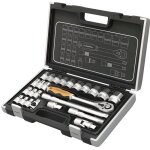 Coffret cle cliquet douilles pro vanadium 24p m?