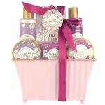 Coffret corps & bain garden party ? baignoire cadeau 10 produits ? parfums gourmands & floraux