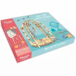 Coffret cr�atif - auzou - mon joli porte - bijoux en bois - taille unique - autocollants liberty - mixte ...