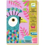 Coffret cratif - djeco - sables colors blouissants oiseaux - pour enfants  partir de 6 ans - rose ...