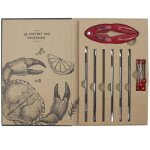 Coffret des crustacés - cook concept - ku6544 - 13 pièces - acier inoxydable - gris inox et rouge Coffret des crustacés - cook concept - ku6544 - 13 pièces - acier inoxydable - gris inox et rouge