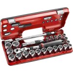Coffret dbox cliquet + douilles 1 / 2 6 pan 25 pièces - sxl. dbox3pb - facom Coffret dbox cliquet + douilles 1 / 2 6 pan 25 pièces - sxl. dbox3pb - facom