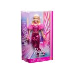 Coffret deluxe barbie blonde style n� 5 avec tenue rose - set poup�e mannequin + 1 carte