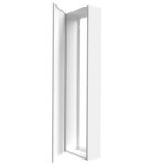 Coffret dhabillage atole pour tableaux électriques 13 modules en acier blanc - h. utile : 1110 mm Coffret dhabillage atole pour tableaux électriques 13 modules en acier blanc - h. utile : 1110 mm