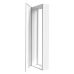 Coffret dhabillage atole pour tableaux électriques 13 modules en acier blanc - h. utile : 980 mm Coffret dhabillage atole pour tableaux électriques 13 modules en acier blanc - h. utile : 980 mm
