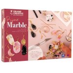 Coffret diy pâte fimo + outils + accessoires - bijoux marbrés - graine creative on a tous du talent Coffret diy pâte fimo + outils + accessoires - bijoux marbrés - graine creative on a tous du talent