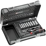 Coffret de douilles - facom - r. 2blpb - 46 pièces - 1 / 4 - acier haute performance Coffret de douilles - facom - r. 2blpb - 46 pièces - 1 / 4 - acier haute performance