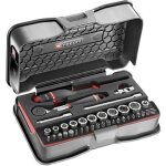 Coffret douilles 1 / 4 6 pans métriques et embouts - facom - r. 161 - 6m6pb Coffret douilles 1 / 4 6 pans métriques et embouts - facom - r. 161 - 6m6pb