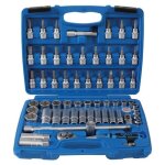 Coffret de douilles 10 mm (3 / 8) en pouces 61 pices