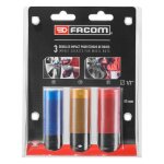 Coffret de douilles à choc renforcée - facom - nsi. 3l - 1 / 2 - résistant - noir Coffret de douilles à choc renforcée - facom - nsi. 3l - 1 / 2 - résistant - noir