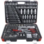 Coffret de douilles et embouts 216 pices - bgs do it yourself - 1 / 4 - 3 / 8 - 1 / 2 pouces