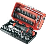 Coffret douilles et embouts facom 1 / 4 12 pans 38 pcs rl. nano - u2