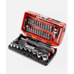 Coffret de douilles et embouts facom - 1 / 4 - vissage serrage - 6 pans - 38 pcs - r. 360nano