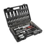 Coffret de douilles outillage mécanique professionnel pour réparation voiture auto avec boîte 92 pièces ... Coffret de douilles outillage mécanique professionnel pour réparation voiture auto avec boîte 92 pièces ...