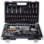 Coffret douilles professionnel 92 pices - magnusson - 2 cls  cliquet - vanadium et chrome