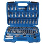 Coffret de douilles six pans 10 mm (3 / 8) 61 pièces Coffret de douilles six pans 10 mm (3 / 8) 61 pièces