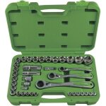 Coffret de douilles traversantes jbm - 39 pcs - 4 à 32 mm - acier Coffret de douilles traversantes jbm - 39 pcs - 4 à 32 mm - acier