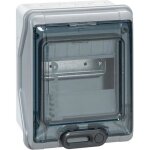 Coffret lectrique tanche 1 range 6 modules - legrand - ip55
