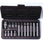 Coffret dembouts - ks tools - 15 pièces - 6 pans mâle - tailles 4 - 5 - 6 - 7 - 8 - 10 - 12 mm Coffret dembouts - ks tools - 15 pièces - 6 pans mâle - tailles 4 - 5 - 6 - 7 - 8 - 10 - 12 mm