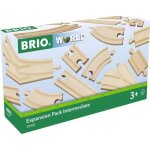 Coffret evolution intermdiaire 16 rails - brio - 33402 - circuit de train en bois pour enfant ds 3 ...