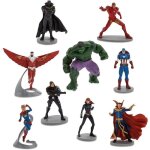 Coffret de figurines de luxe avengers marvel disney 9 pi�ces 2021 / 2022