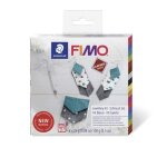 Coffret fimo - fimo - bijoux diy - effet cuir - kit cr�atif - p�te polym�re