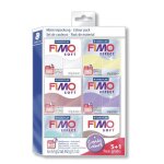 Coffret de pâte polymère - fimo - soft - couleurs bonbons - 6x57g Coffret de pâte polymère - fimo - soft - couleurs bonbons - 6x57g