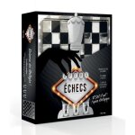 Coffret de jeu - apro checs - plateau en verre - 32 verres  shot - livre de recettes - mixte