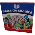 Coffret de jeux de soci�t� - 80 jeux - violet - � partir de 3 ans