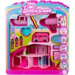 Coffret de jouets - barbie - mini - barbieland - maison de r�ve - 3 v�hicules - 4 poup�es de 38 cm