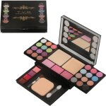 Coffret maquillage - estampille - palette fard � paupi�res - mat et paillet� - contour et blush - longue ...