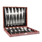 Coffret de m�nag�re acier inox 24pcs - 32 * 25 * 4. 3 cm