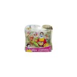 Coffret mini princesse blanche neige avec son carrosse pomme pour aller au bal - poupee disney princesse ...