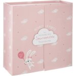 Coffret naissance porte nuage rose