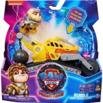 Coffret la super pat patrouille film ruben + tractopelle luxe son et lumire - set figurine et vhicule ...