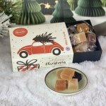 Coffret p�tes de fruits - chocolat noel artisanal chocodic