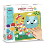 Coffret peinture au doigt adorables compagnons - crealign' - enfant - vert - lavable Coffret peinture au doigt adorables compagnons - crealign' - enfant - vert - lavable