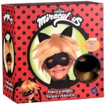 Perruque et masque chat noir miraculous enfant