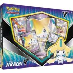 Coffret de cartes  collectionner - pokemon - jirachi - v - 1 carte promo brillante - 4 boosters - 1 ...