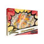 Coffret pokemon me2. 5 m�ga - roitiflam ex pv 380 - m�ga - �volution - h�ros transcendants 4 boosters ...