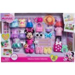 Coffret poupe - disney minnie mouse - coffret fashion - poupe minnie 15 cm 25 pices de mode et accessoires ...